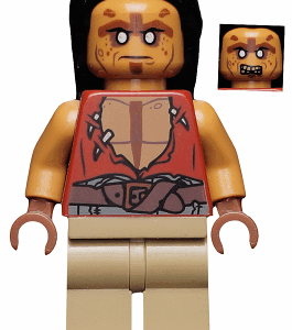 Yeoman Pirate Zombie (Used, Very Good) - LEGO Pirates of the Caribbean Minifigure (2011)