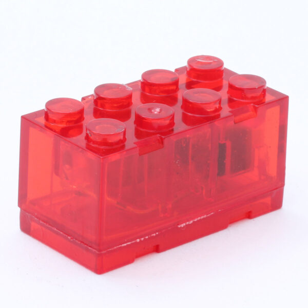 Red Light-Up 2x4 Brick (Red Light) - Image 2