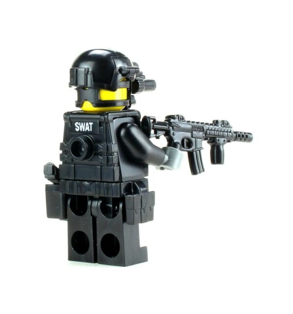SWAT Police Officer Assaulter - Custom Military Minifig - Image 3