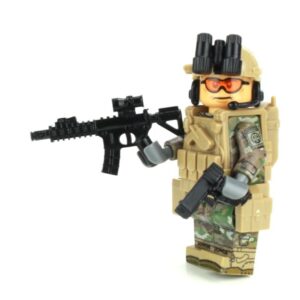 Army OCP 82nd Airborne Minifig made with LEGO parts