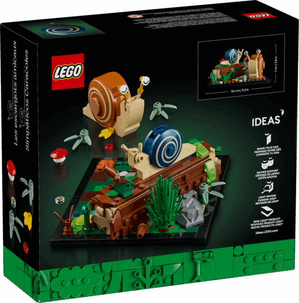 LEGO Ideas Friendly Snails GWP Set (40788) - Image 3