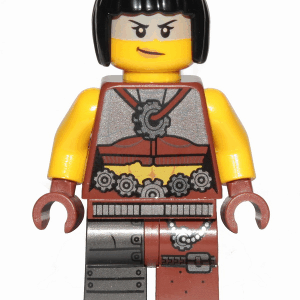 Sharkira (w/ Hair) - LEGO Movie 2 Minifigure (2019)