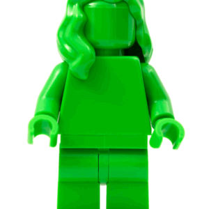Bright Green Monochrome - LEGO Store Minifigure (2021)