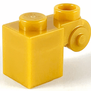 Brick, Modified 1 x 1 with Scroll with Hollow Stud- Official LEGO® Part