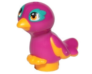 Exotic Bird (Magenta) / Parrot from Friends/Elves  - Official LEGO® Part