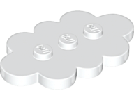 Tile, Modified 3 x 5 Cloud - Official LEGO® Part