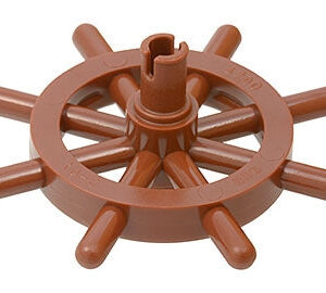 Boat, Ship Wheel with Slotted Pin - Official LEGO® Part