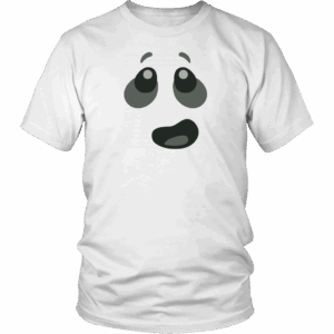 Ghost Minifigure Expression Brick T-Shirt