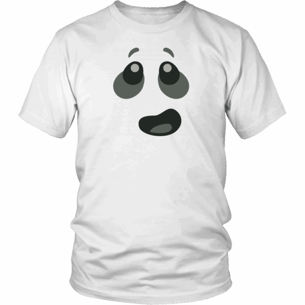 Ghost Minifigure Expression Brick T-Shirt