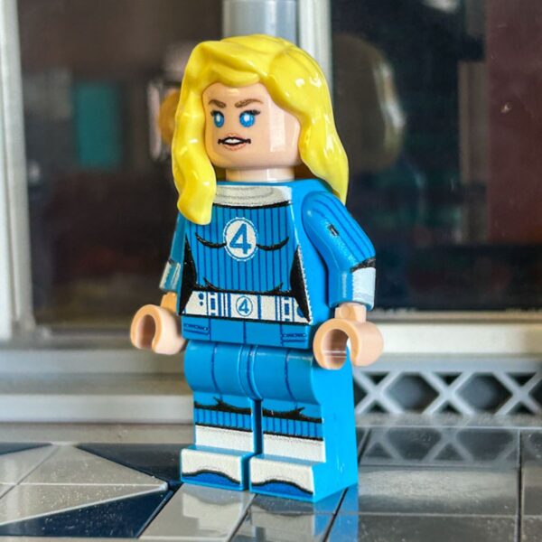 DISAPPEARING WOMAN (FanPlastic 4) made using LEGO parts - B3 Customs - Image 2