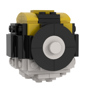 Custom Ultra Pocket Ball Toy Building Set made using LEGO parts - B3 Customs