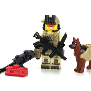EOD Explosive Ordnance Disposal Specialist made withe LEGO parts