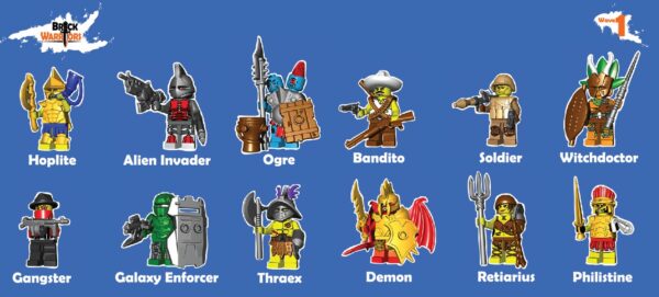 Brick Warriors Minifig Accessory Mystery Pack (Series 1) - Image 2