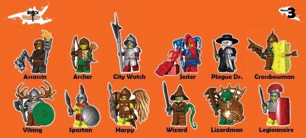 Brick Warriors Minifig Accessory Mystery Pack (Series 3) - Image 2