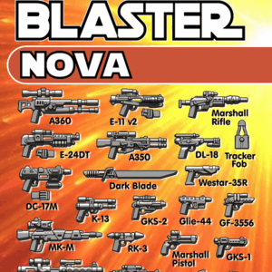 BrickArms Blasters Nova Minifigure Weapons Pack