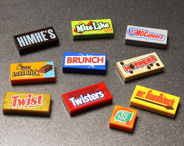 Candy Pack (Series 1) made using LEGO parts - B3 Customs - Image 2