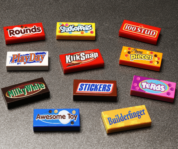 Candy Pack (Series 2) made using LEGO parts - Image 2