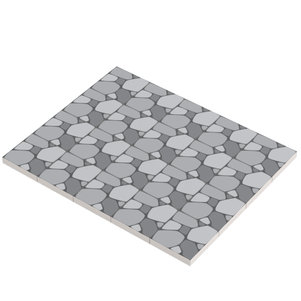 Cobblestone Tile Part Pack (20 Tiles) made with LEGO parts - B3 Customs - Image 7