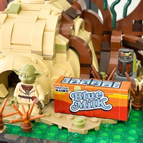 Blue Milk, Twin Suns Dairy BrickArms Crate - B3 Customs - Image 2
