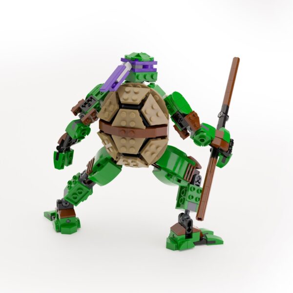 Donatello - Custom TMNT Figure made using LEGO parts - B3 Customs - Image 2