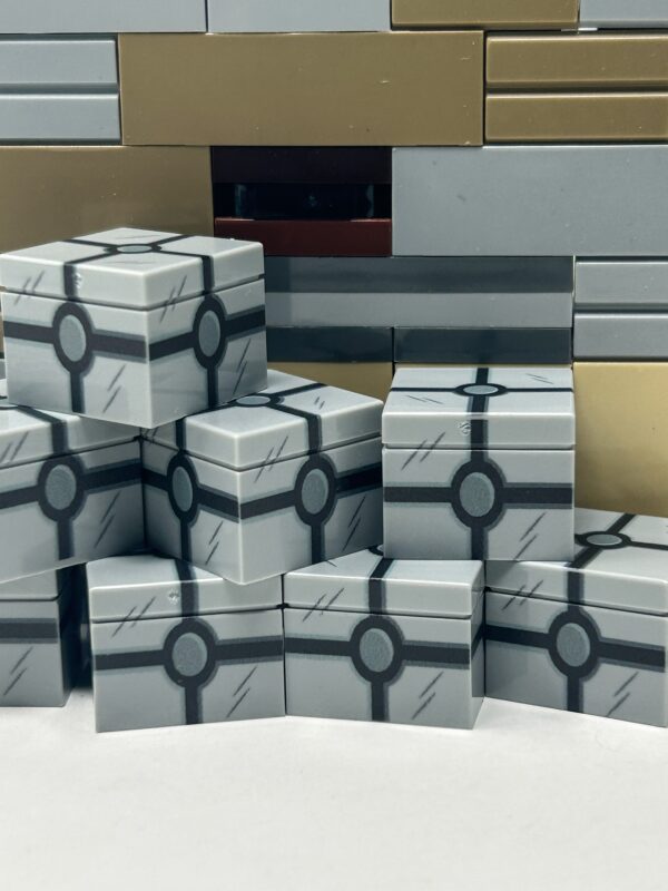 Galactic Cargo Crate/Box #1 made with LEGO parts - B3 Customs - Image 2