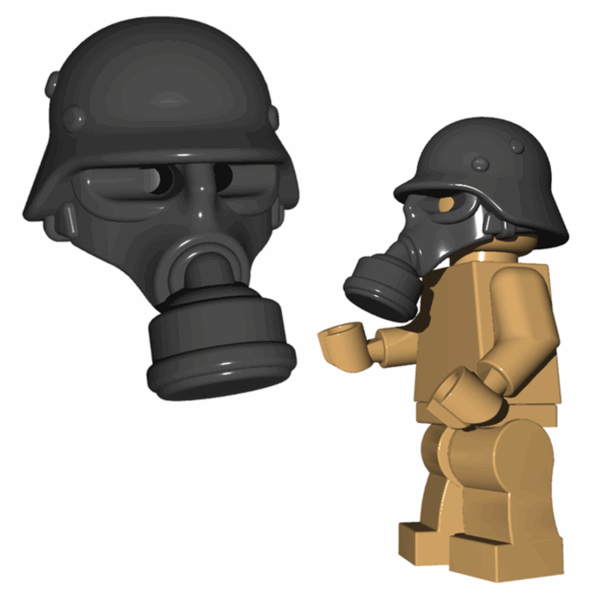 German Gas Mask - Brick Warriors - Image 2