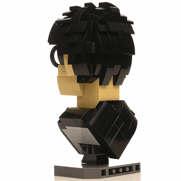 Harry Potter Bust MOC made using LEGO parts - Image 3
