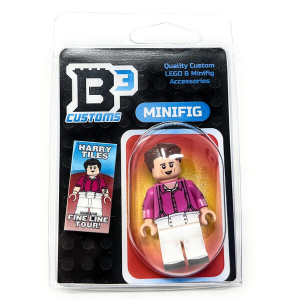 Harry Tiles Custom Musician Minifig w/ Concert Poster (Fine Line Tour) - Image 5