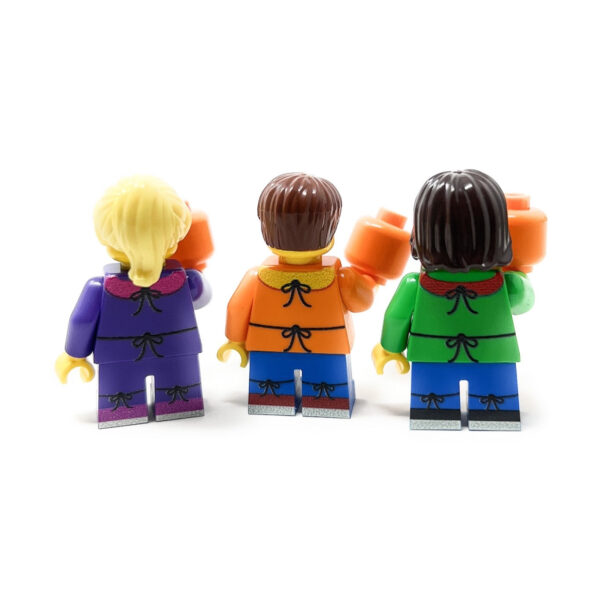 Set of 3 Kids Trick-or-Treating on Halloween Minifig Collection - Image 3