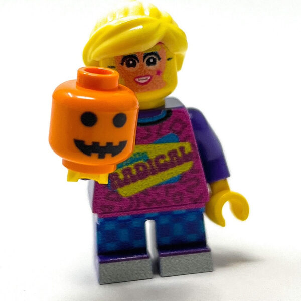 Set of 3 Kids Trick-or-Treating on Halloween Minifig Collection - Image 6