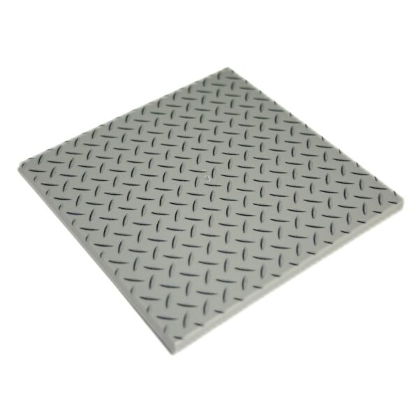 Industrial (Metal) Flooring 6x6 Tilesmade with LEGO parts - Pack of 10 - Image 2