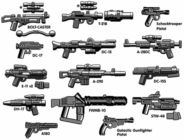 BrickArms Blasters Revolution V2 Minifigure Weapons Pack - Image 2