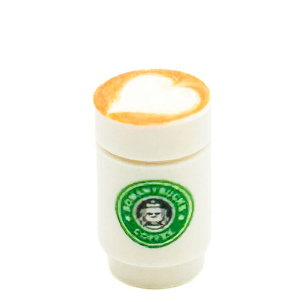 Somanybucks Coffee Cup with Heart Foam on Top - B3 Customs - Image 2