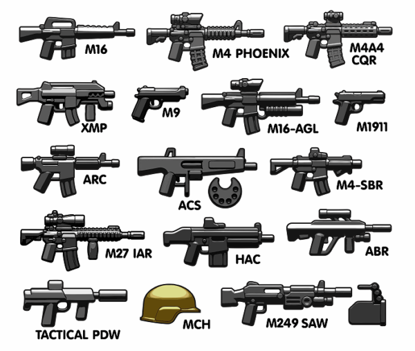 BrickArms Modern Combat Assault V3 Pack - Image 3