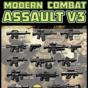BrickArms Modern Combat Assault V3 Pack