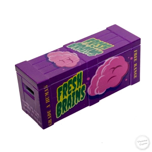 Fresh Brains Zombies BrickArms Crate - B3 Customs - Image 2