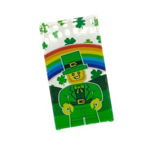 Leprechaun St. Patrick's Day 4x6 Glass Window  - B3 Customs