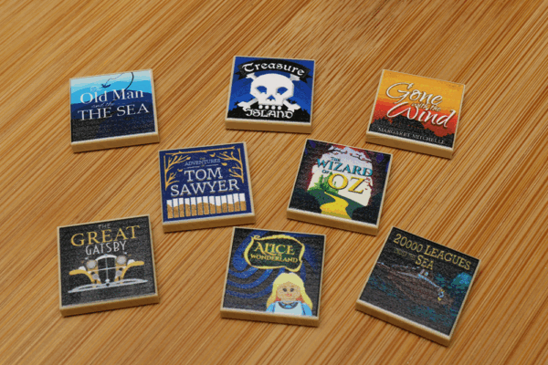 Classic Books Pack (Series 1) made using LEGO parts - Image 2