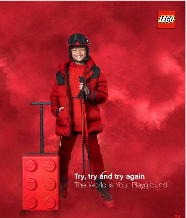 LEGO® Signature Brick Red 22 Carry-on Luggage - Image 9