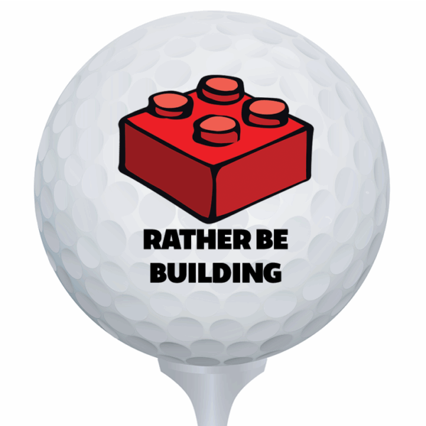 Rather Be Building Golf Ball - Image 2