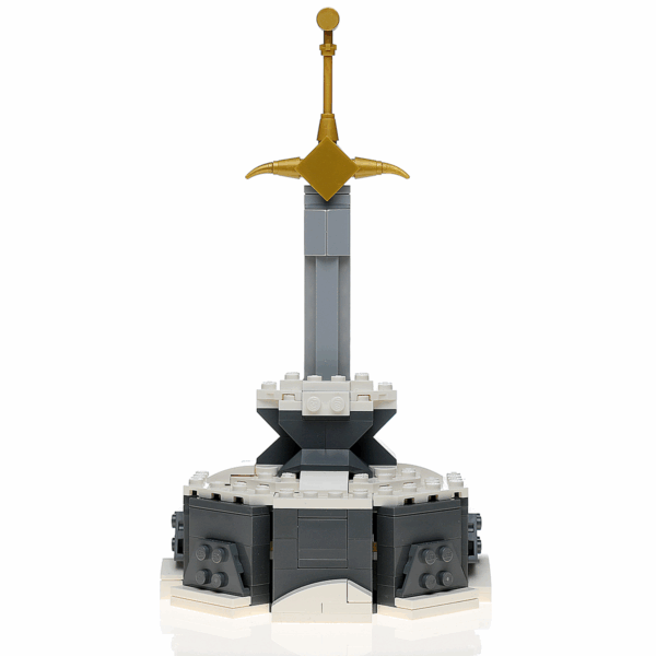 Custom Sword in the Stone MOC made using LEGO elements - Image 4