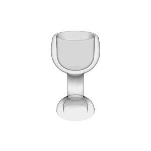 Wine Glass - Brick Warriors