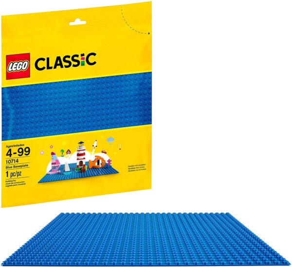 Blue LEGO Baseplate - 32 x 32 Studs (10714) - Image 2