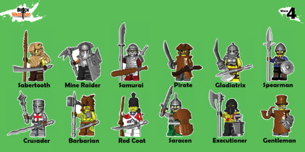 Brick Warriors Mystery Pack (Series 4) - Image 2