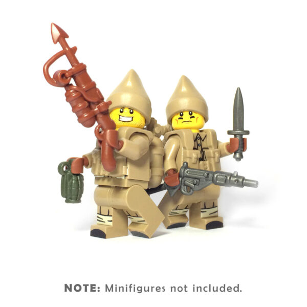 British Commando Brick Warriors Minifigure Pack - Image 2