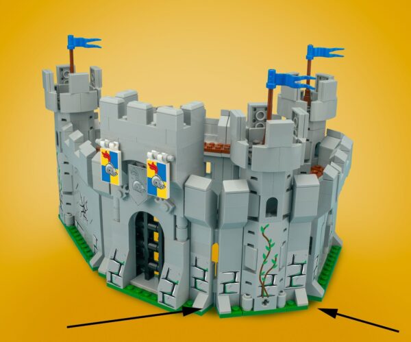 Castle Corner / Curve - Custom Castle Modular Building Set - Image 4