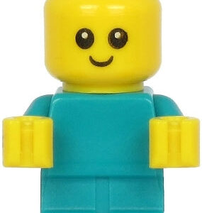 Baby (Turquoise Clothing) - Official LEGO® Part / Minifigure
