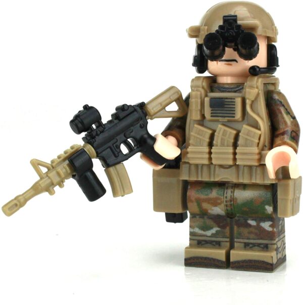 Army Ranger OCP SF Soldier - Custom Military Minifig made using LEGO parts - Image 5