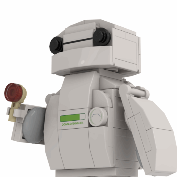 Inflated Robot Building Set made using LEGO parts - B3 Customs - Image 4