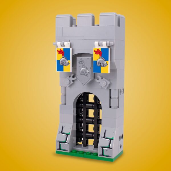 Castle Gate - Custom Castle Modular Building Set made using LEGO parts - Image 2